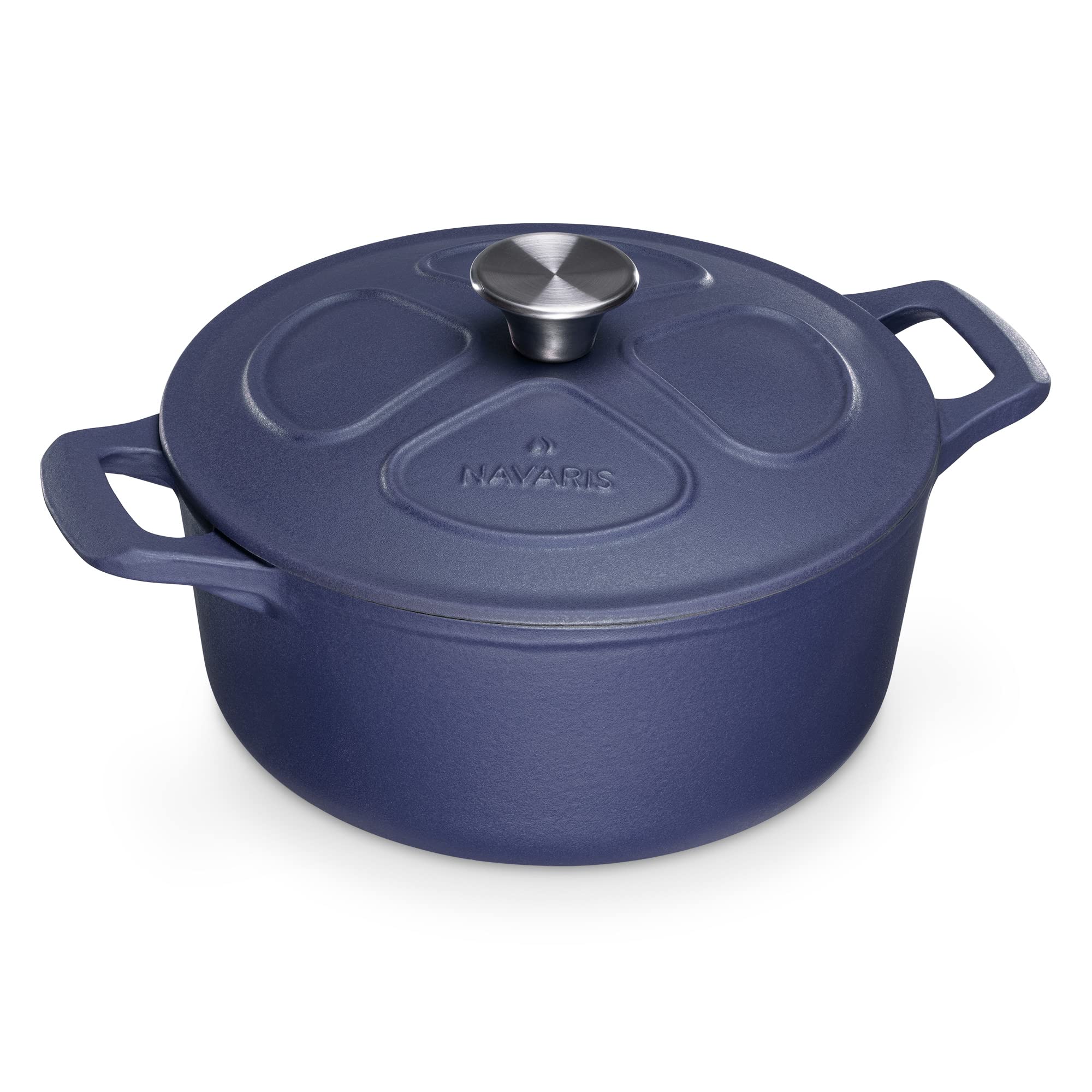 navaris-kitchen-gusseisentopf-br-ter-3-5l-24-cm-emailliert-4 image 1