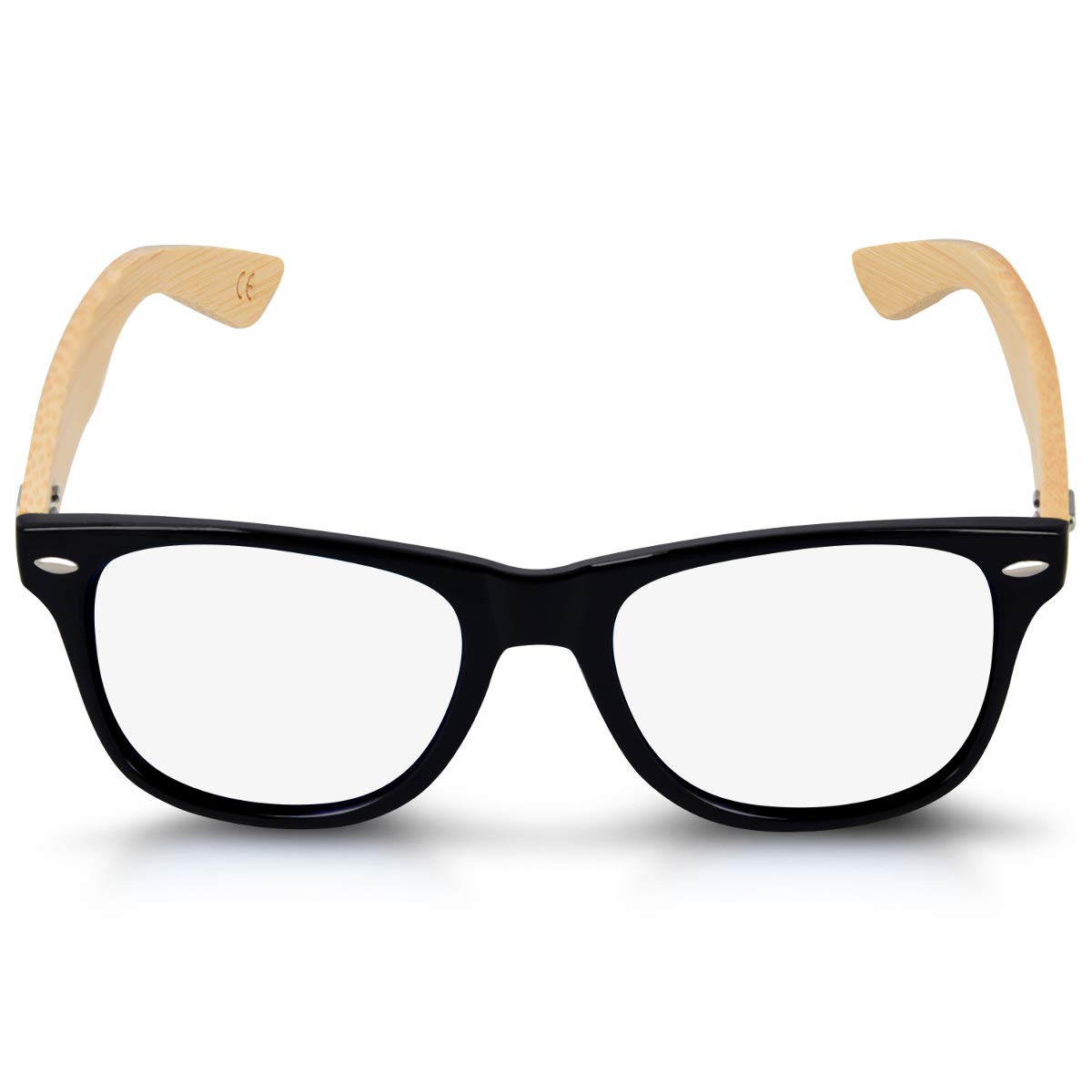 navaris-beauty-retro-brille-ohne-st-rke-blaulicht-bambusb-gel image 5
