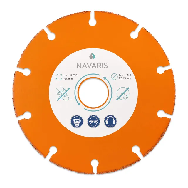 navaris-flex-kettens-geblatt-125mm-holzscheibe-f-r-winkelschleifer image 1