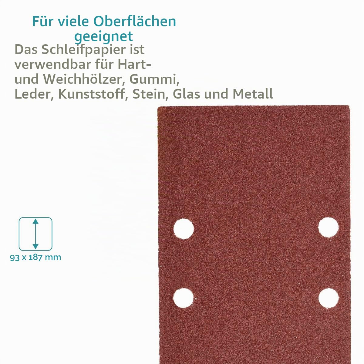 navaris-klett-schleifpapier-25x-93x187mm-schwingschleifer-p40-p100 image 4