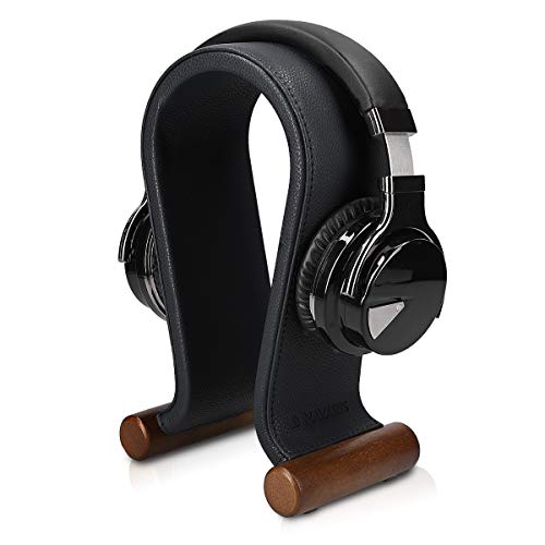 navaris-kopfh-rerst-nder-headset-halter-schwarz-kunstleder image 7