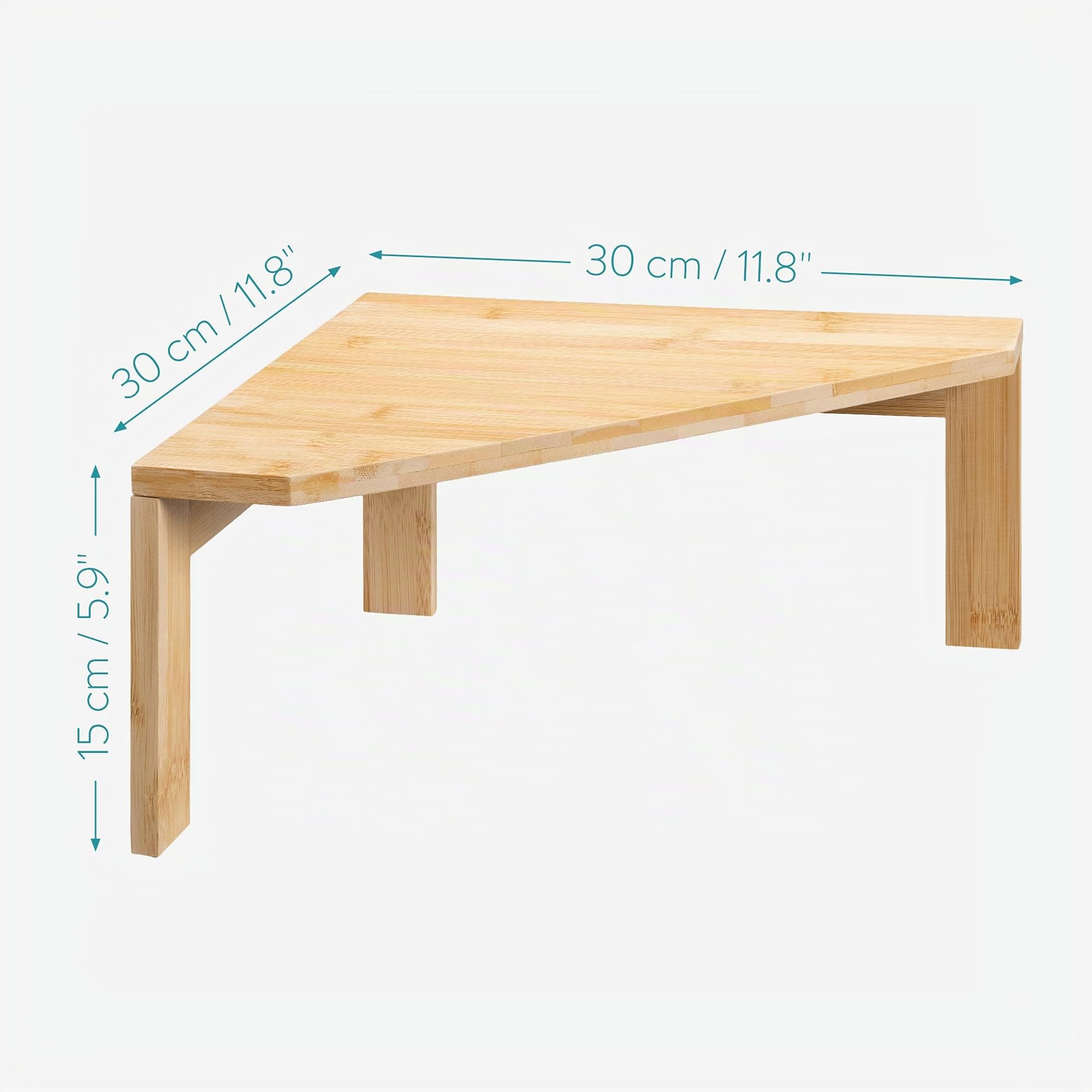 navaris-eckregal-bambus-30x30x15-cm-natur-1-ebene image 3