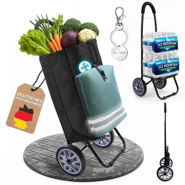 allyson-shopping-trolley-45l-gr-n-k-hltasche-klappbar image 1