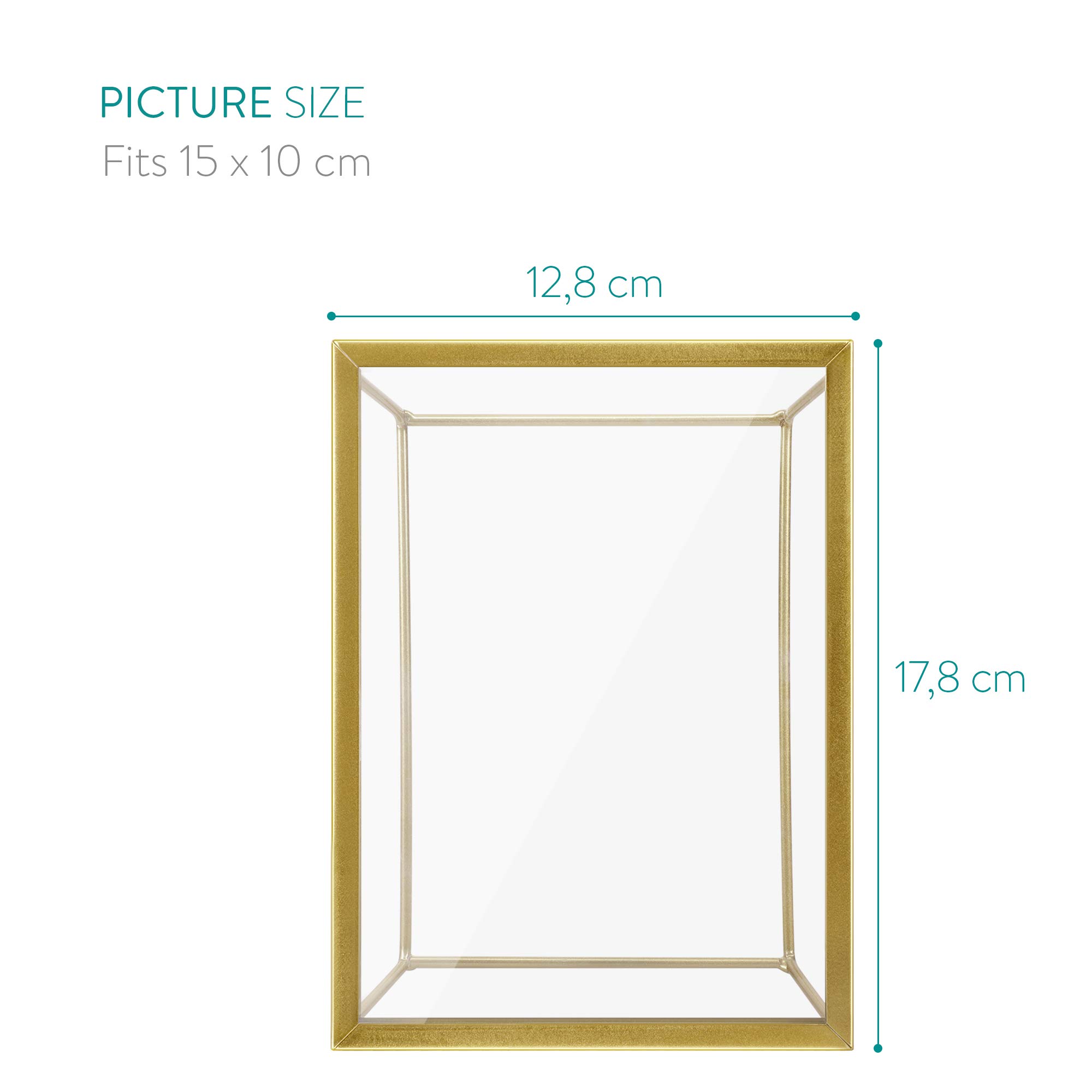 navaris-bilderrahmen-set-3tlg-gold-geometrisch-glas-10x15 image 4