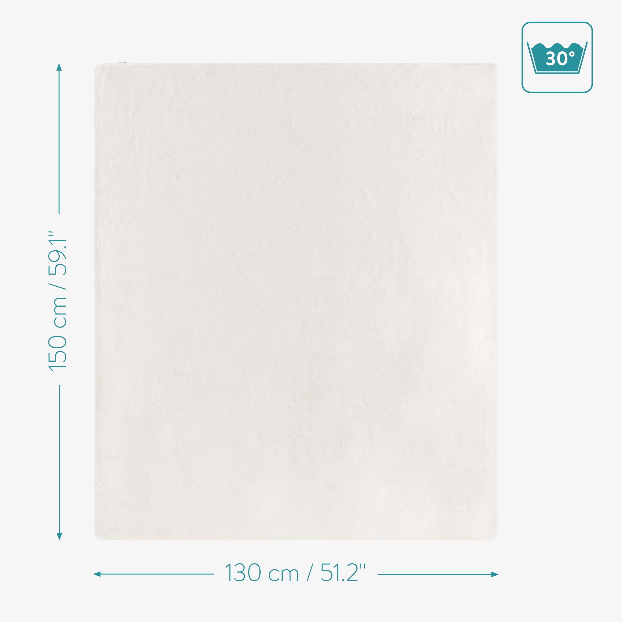 navaris-kuscheldecke-kunstfell-130x150-cm-cremewei image 6