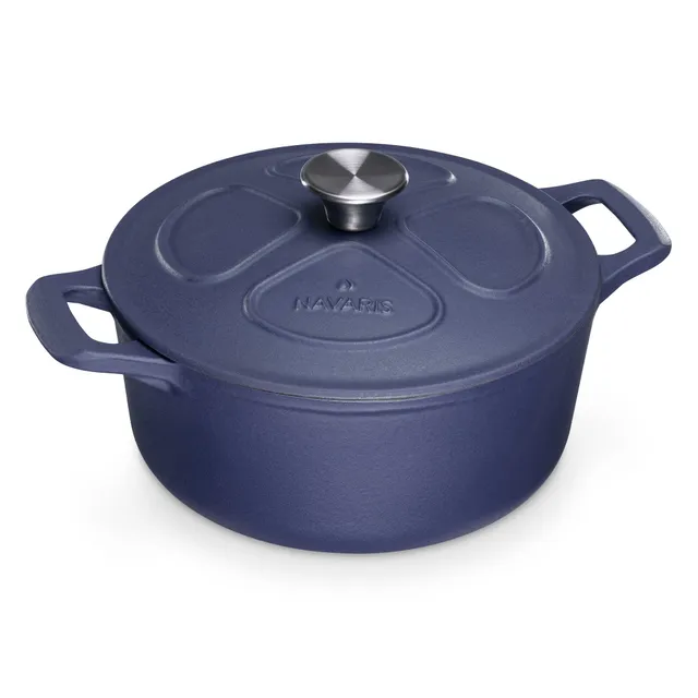 navaris-kitchen-gusseisentopf-br-ter-3-5l-24-cm-emailliert-4 image 1