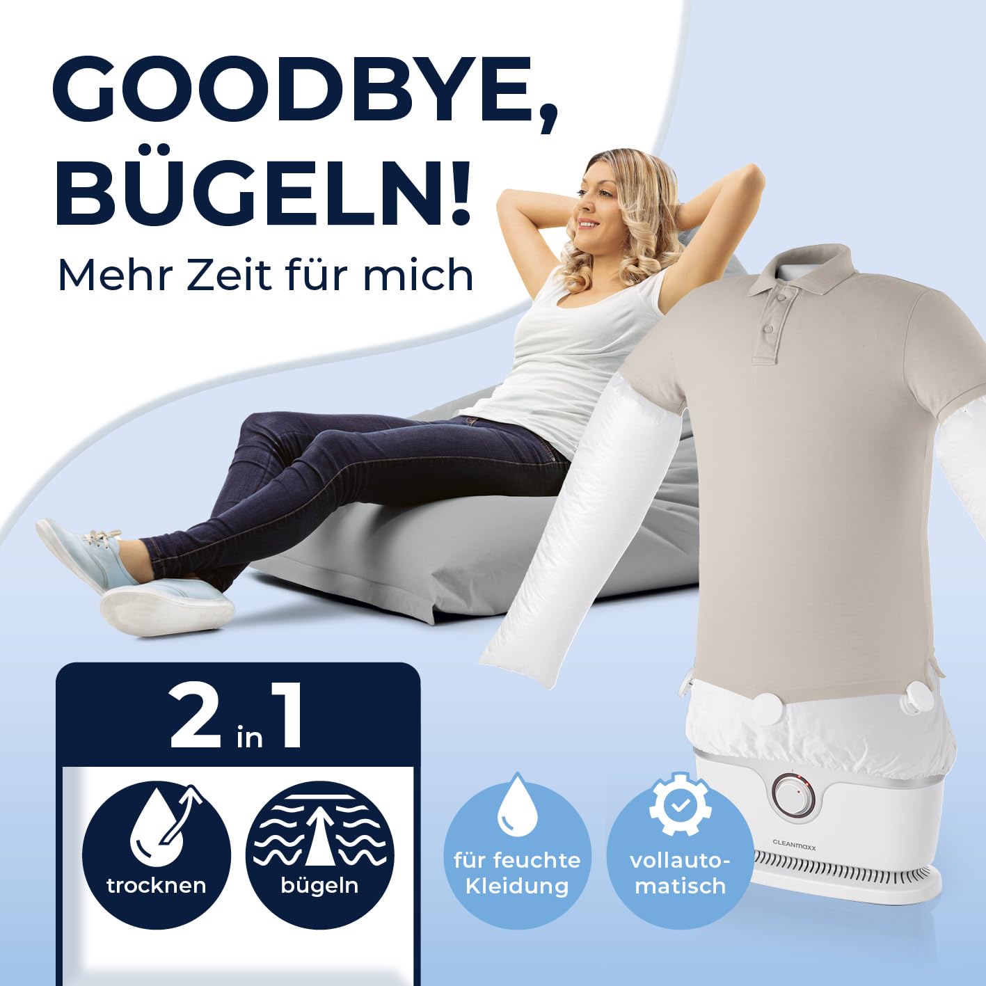 cleanmaxx-hemdenb-gler-automatischer-b-gler-wei-1800w image 2
