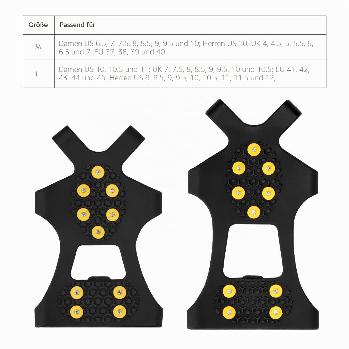 navaris-sport-mikro-spikes-schuhspikes-silikon-10-stollen-gr-37-40 image 3