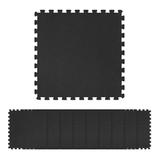navaris-sport-puzzlematte-10-teilig-schwarz-3-6-m image 1