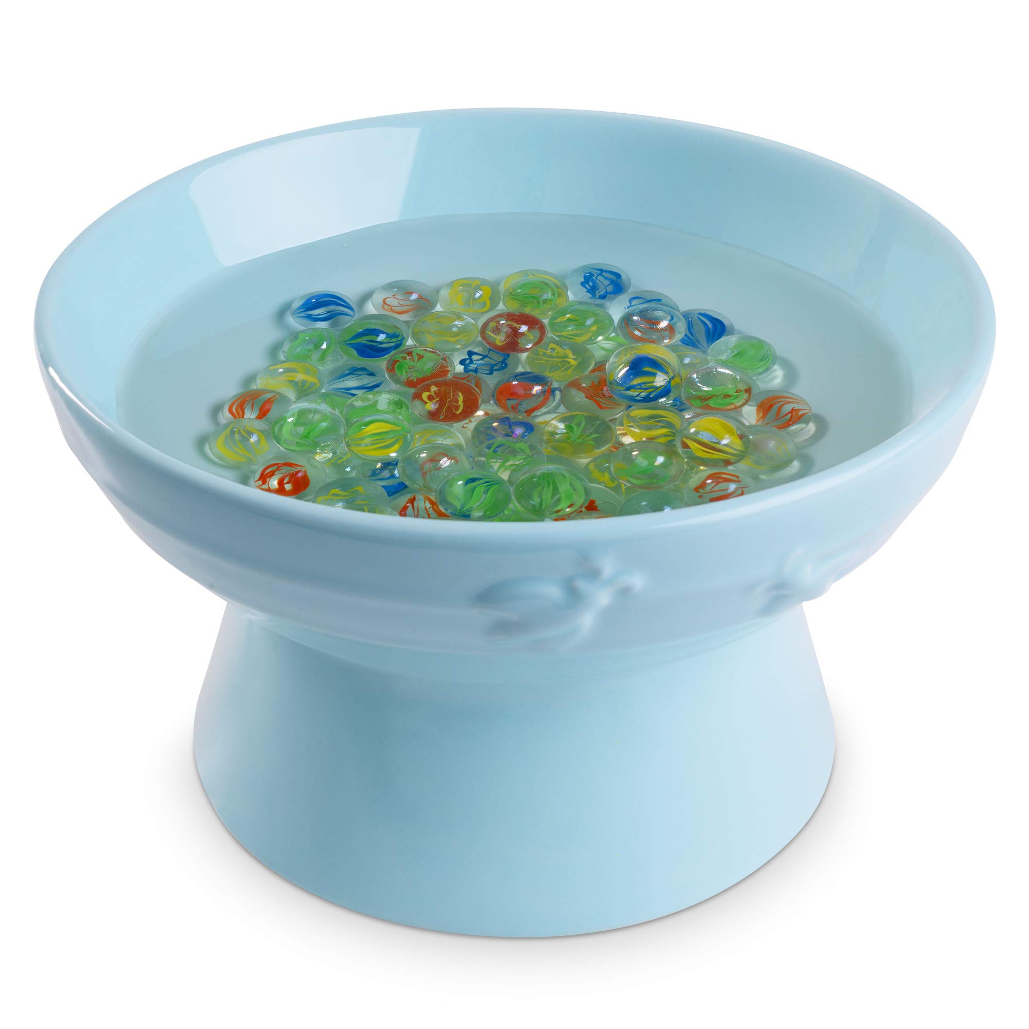 navaris-garden-bienentr-nke-keramik-mit-glasmurmeln-bienen-design image 1