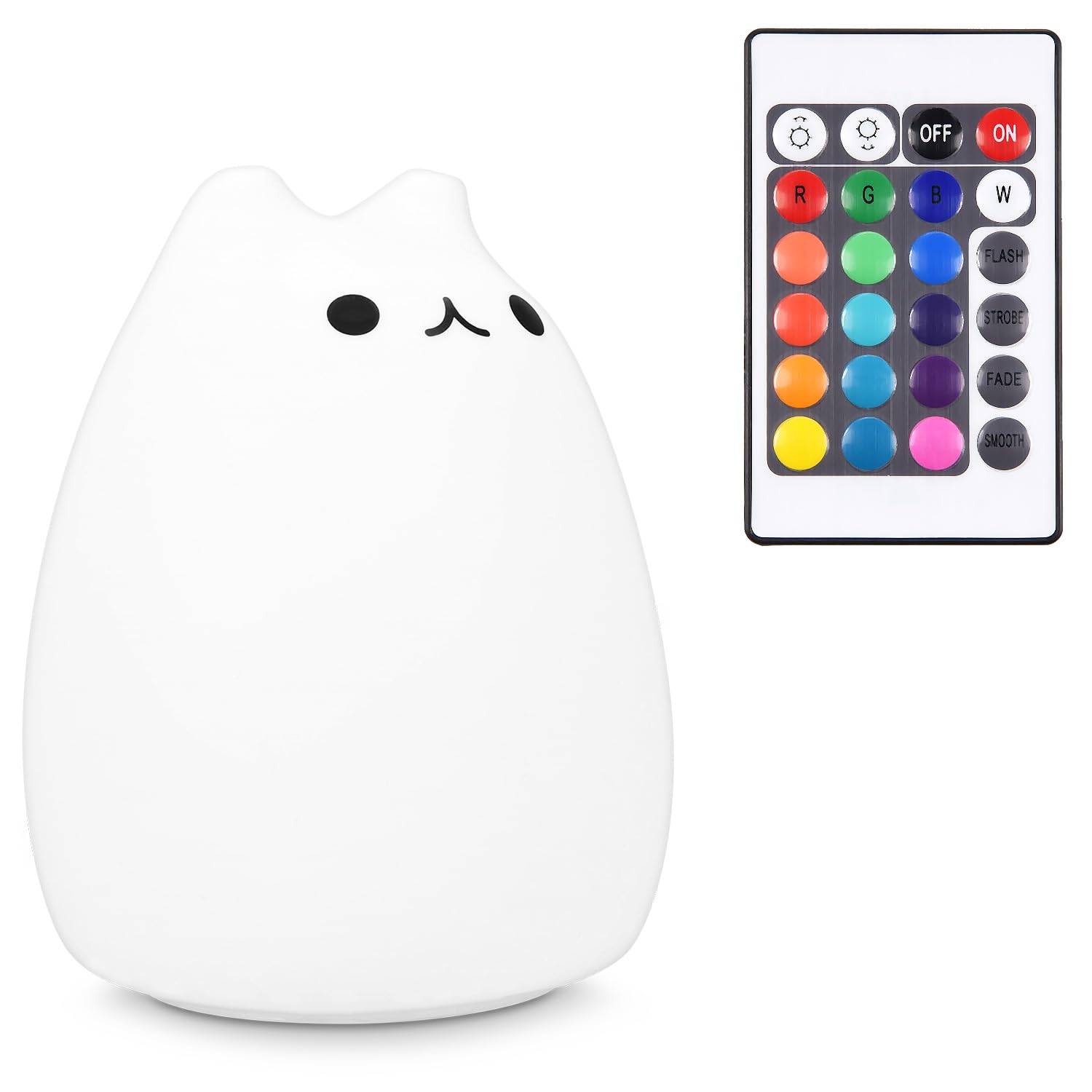 navaris-lighting-led-nachtlicht-katze-rgb-mit-fernbedienung image 8