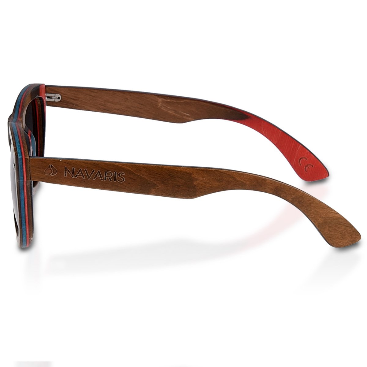 navaris-beauty-holz-sonnenbrille-uv400-polarisiert-unisex image 2