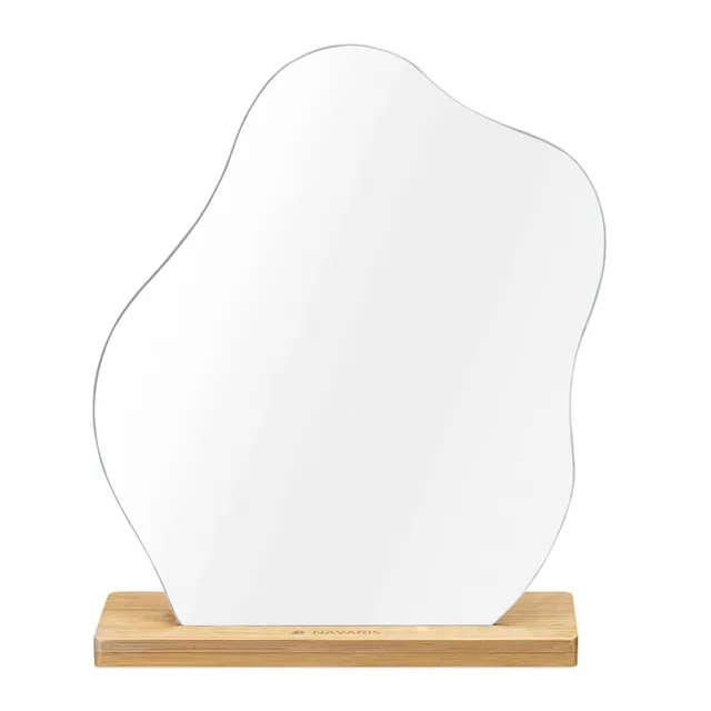 navaris-beauty-kosmetikspiegel-wellen-design-bambusfu image 1