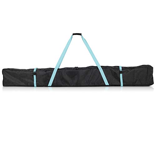 navaris-skisack-skitasche-190-cm-f-r-1-paar-ski-schwarz image 8