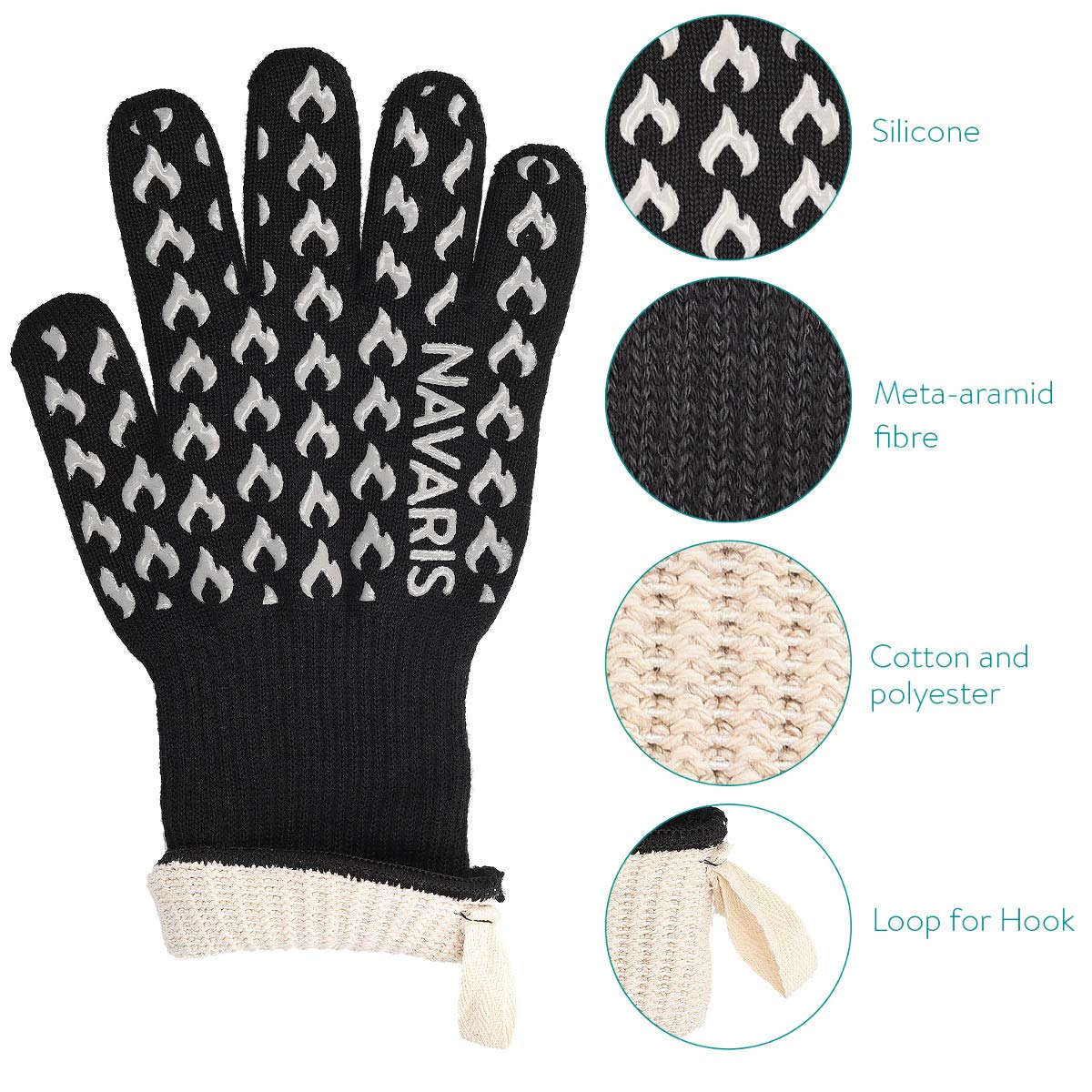 navaris-kitchen-grillhandschuhe-ofenhandschuhe-500-c-silikon image 4