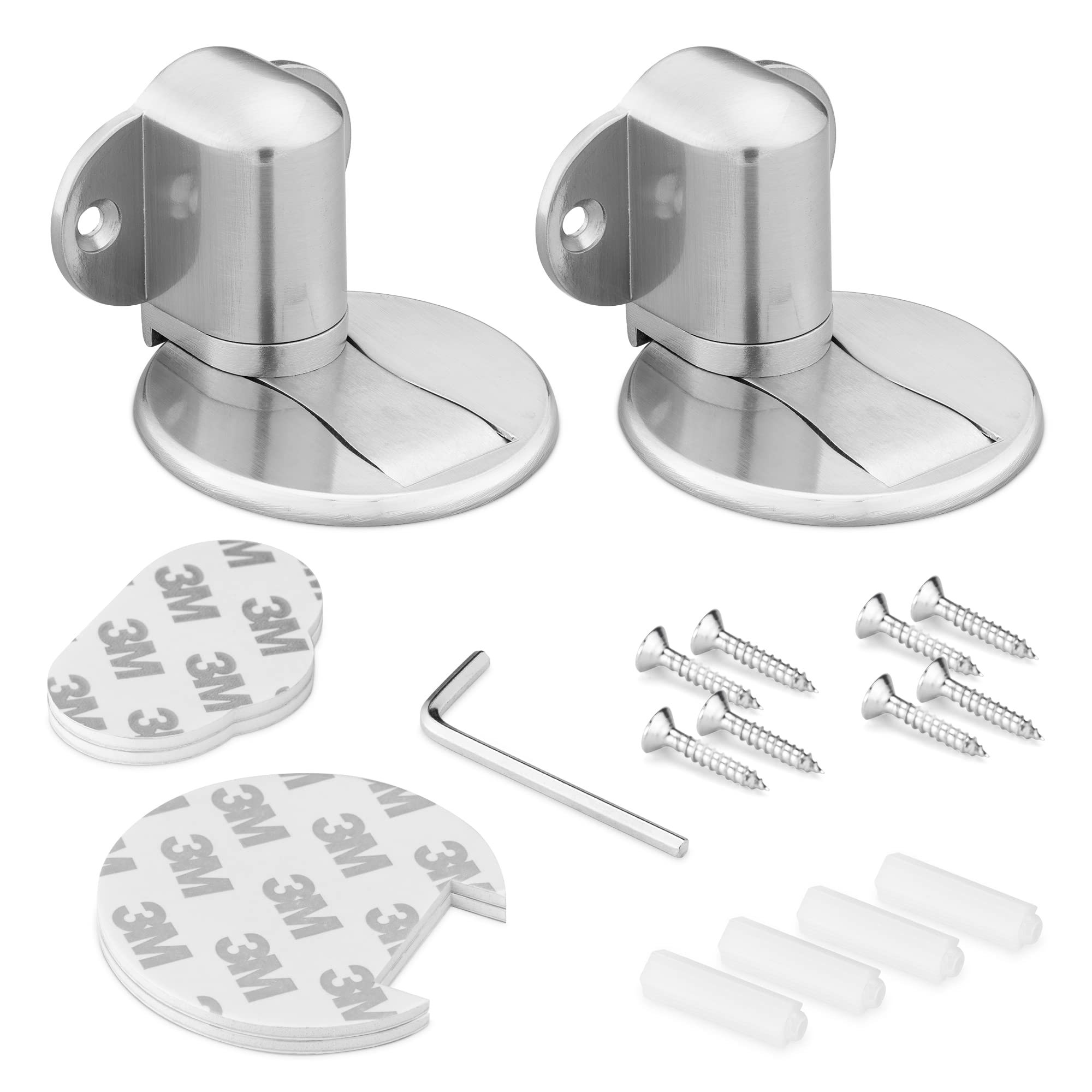navaris-t-rstopper-magnetisch-flach-2er-metall-h-henverstellbar image 1