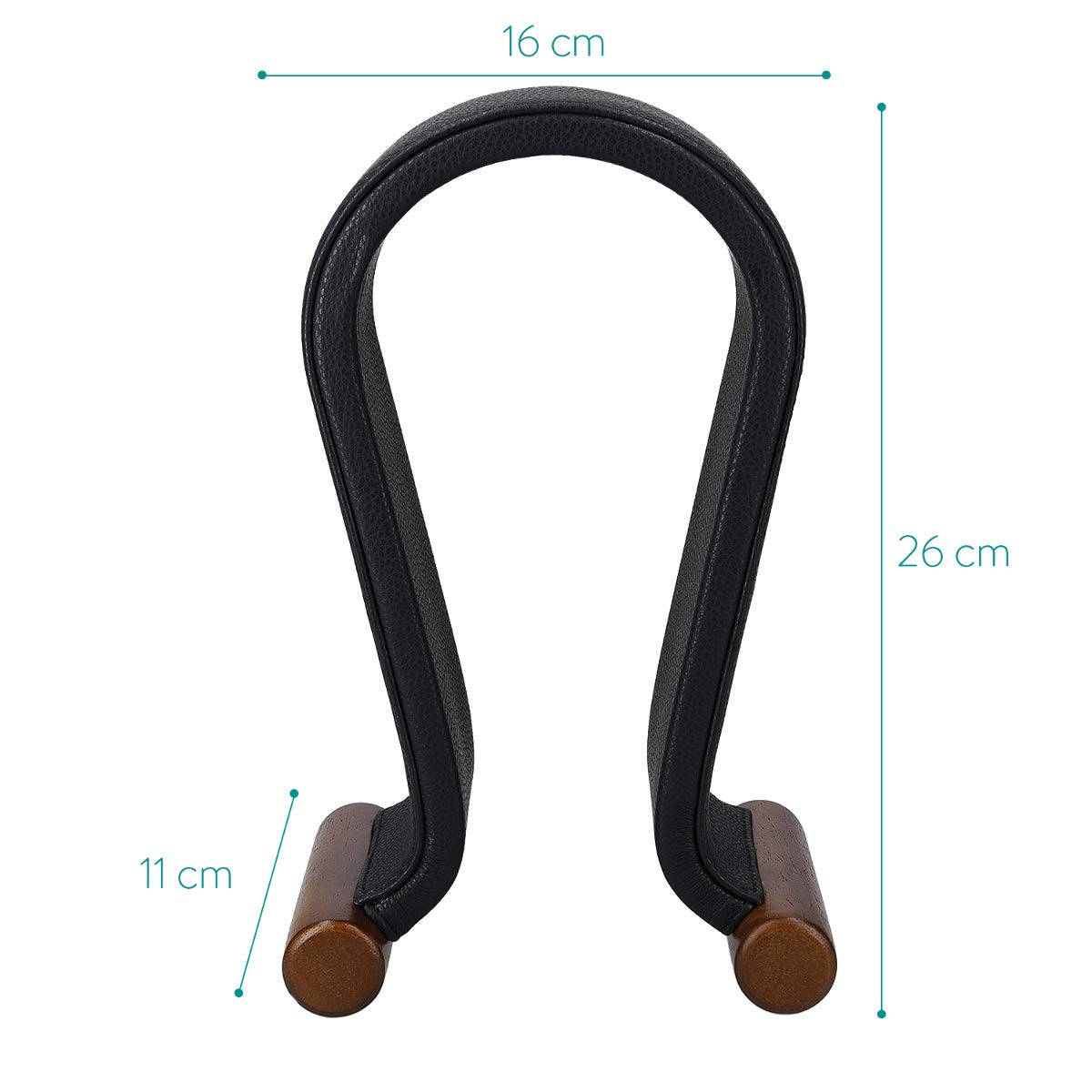 navaris-kopfh-rerst-nder-headset-halter-schwarz-kunstleder image 4