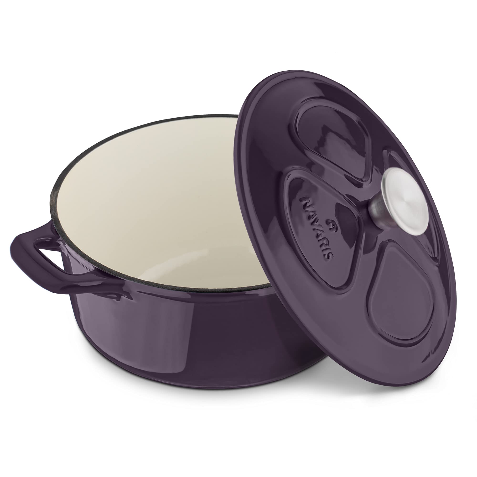 navaris-kitchen-gusseisen-topf-3-5l-24cm-br-ter-emailliert image 7