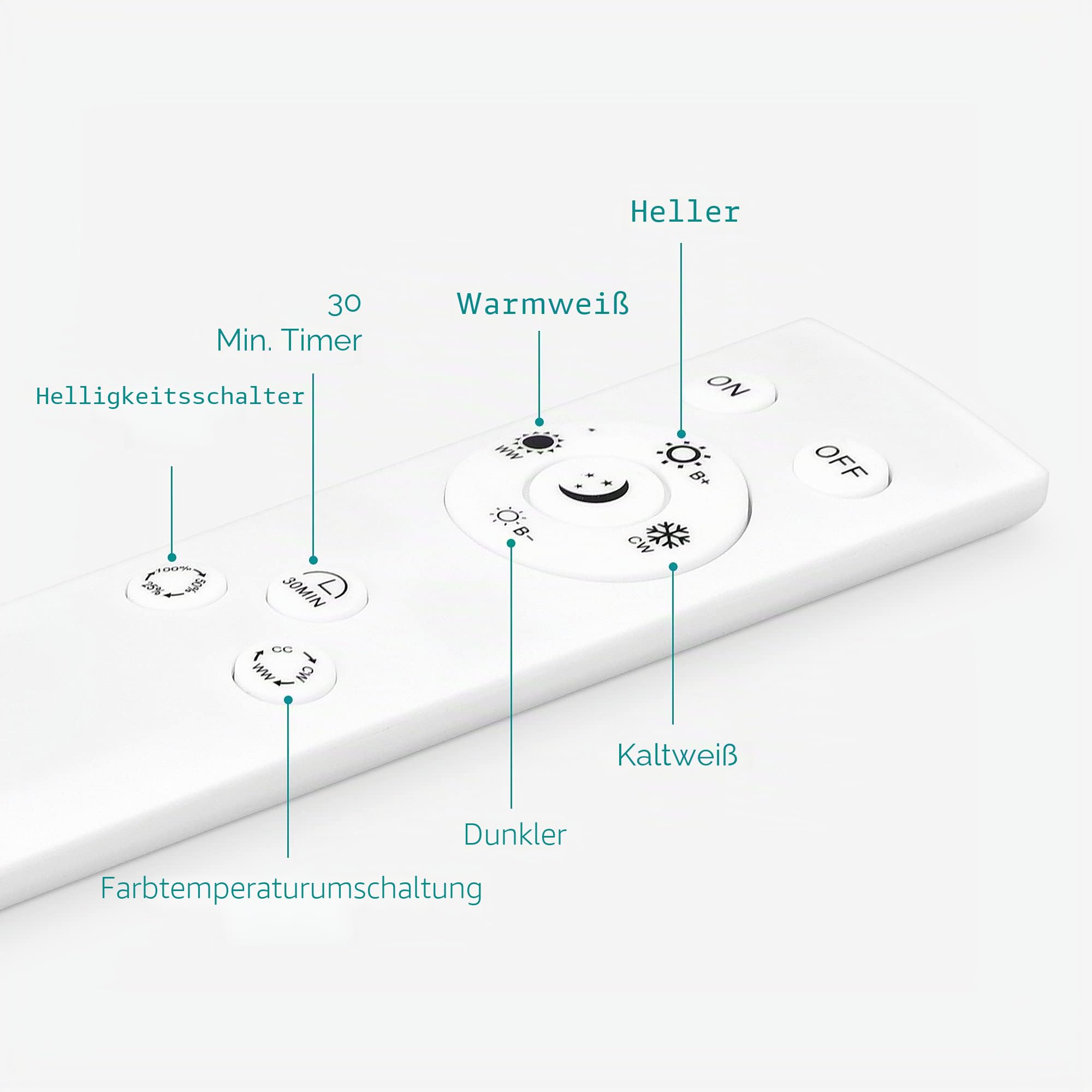 navaris-lighting-led-deckenleuchte-40cm-hellgrau-stoff image 4