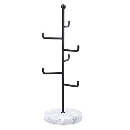 navaris-schmuckst-nder-marmor-metall-schmuckbaum-30-cm-ablage image 8