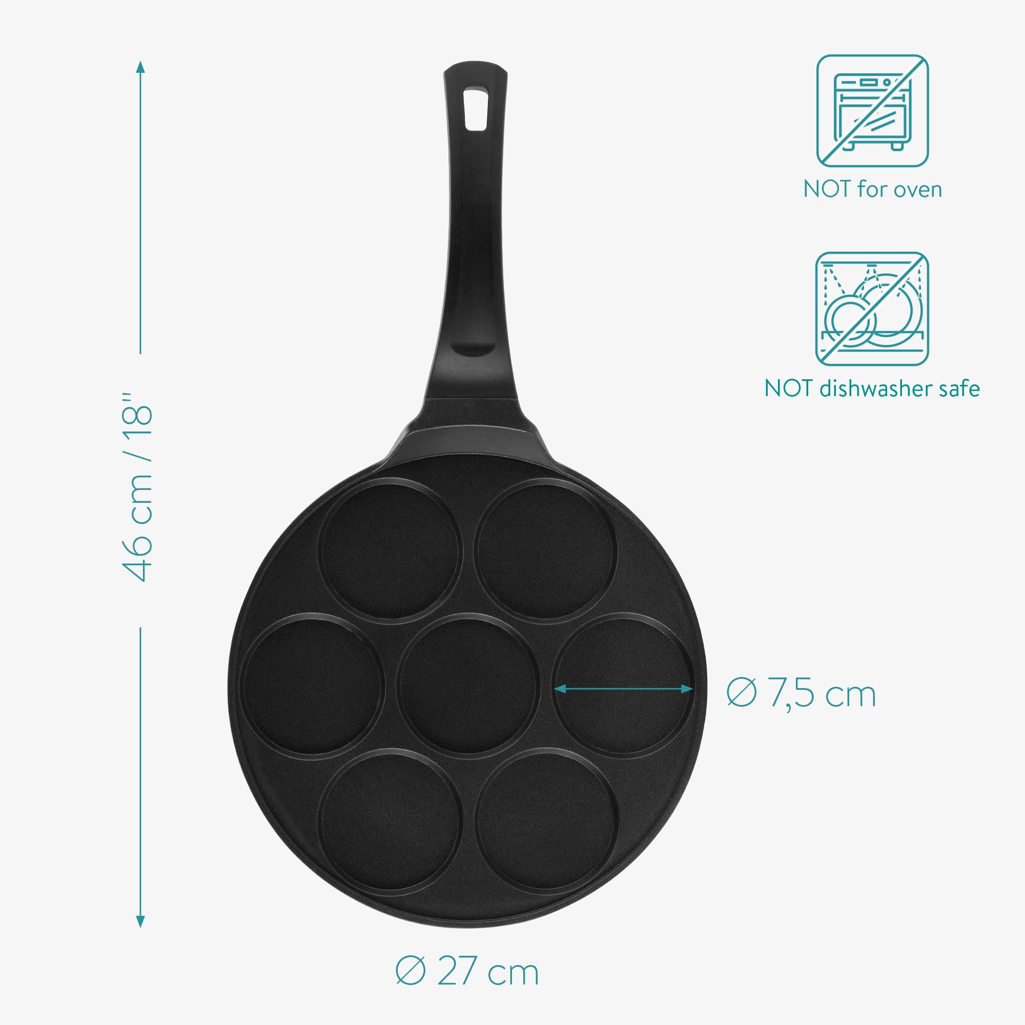navaris-kitchen-augenpfanne-27cm-pancake-maker-7-l-cher-antihaft image 5
