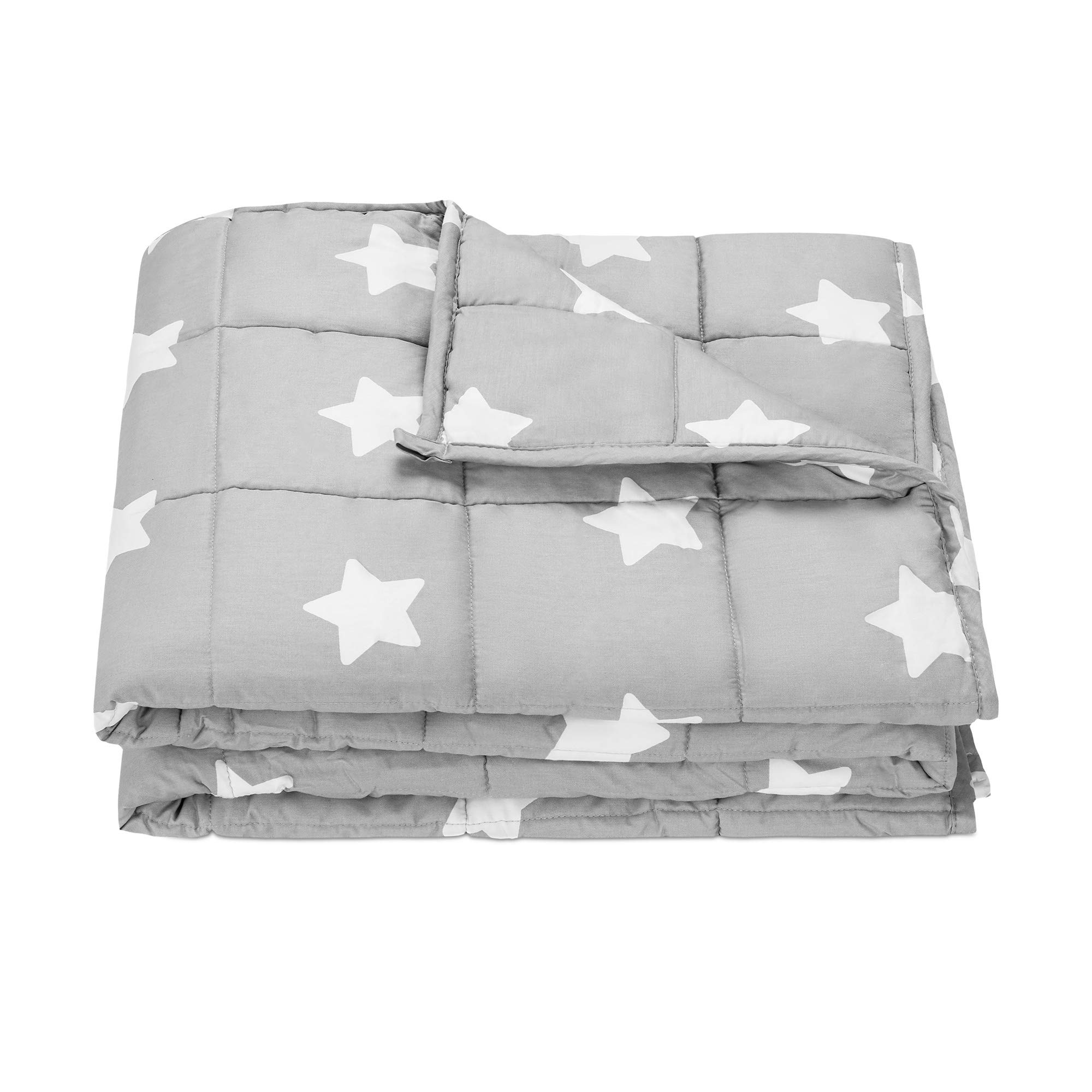 navaris-living-gewichtsdecke-135x200-4-8kg-baumwolle-sterne image 8