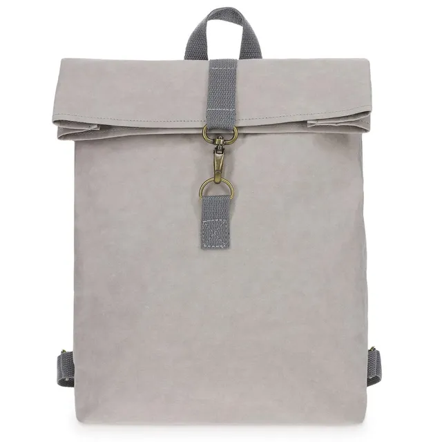 navaris-travel-rucksack-papier-10l-waschbar-kraftpapier image 1