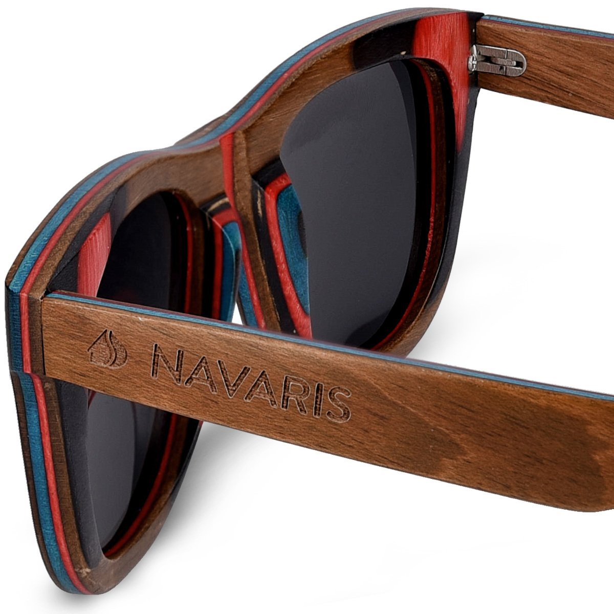 navaris-beauty-holz-sonnenbrille-uv400-polarisiert-unisex image 3