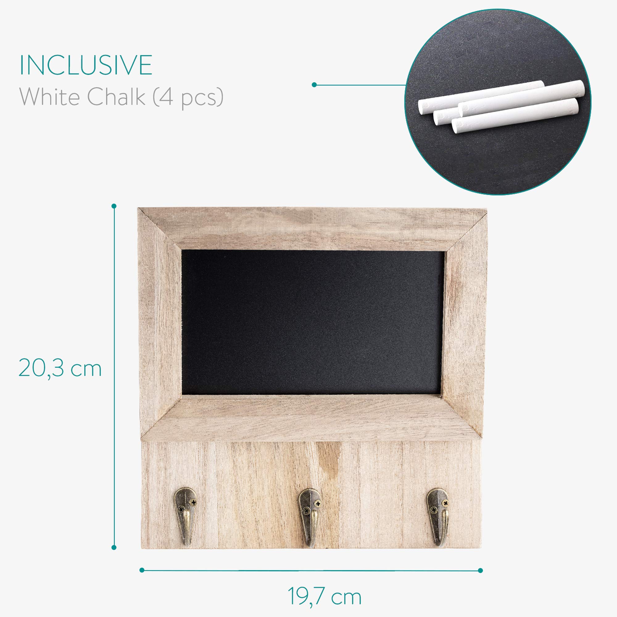 navaris-living-briefhalter-holz-schl-sselkasten-mit-tafel image 4