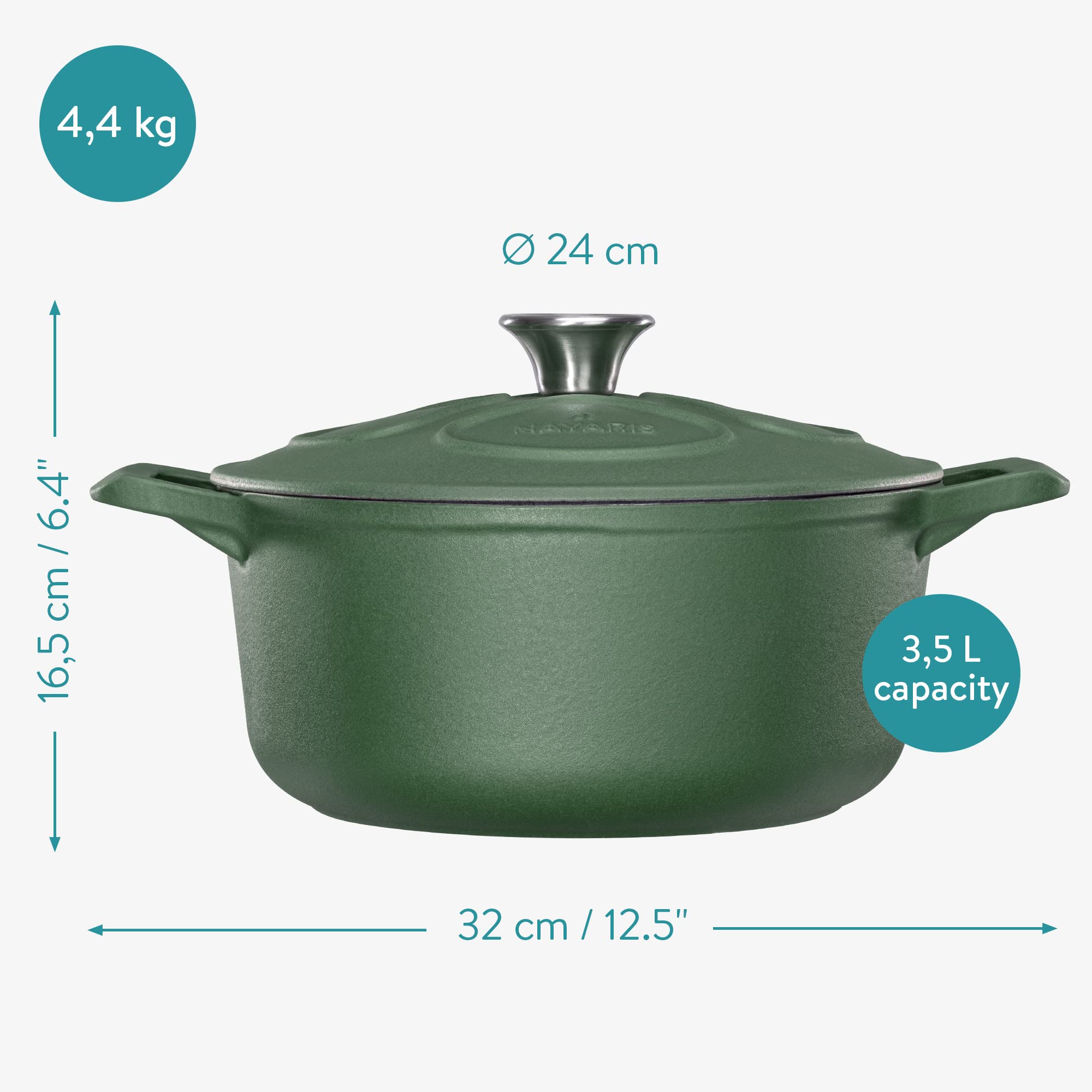 navaris-kitchen-gusseisentopf-br-ter-3-5l-24-cm-emailliert-3 image 4