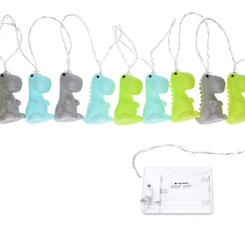 navaris-led-lichterkette-dino-2m-nachtlicht-gr-n-warmwei-10-leds image 7