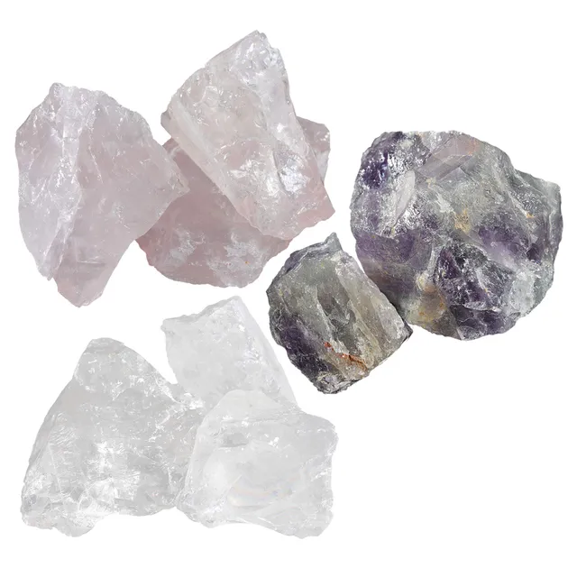 navaris-living-wasserkristalle-amethyst-rosenquarz-set-tasche image 1