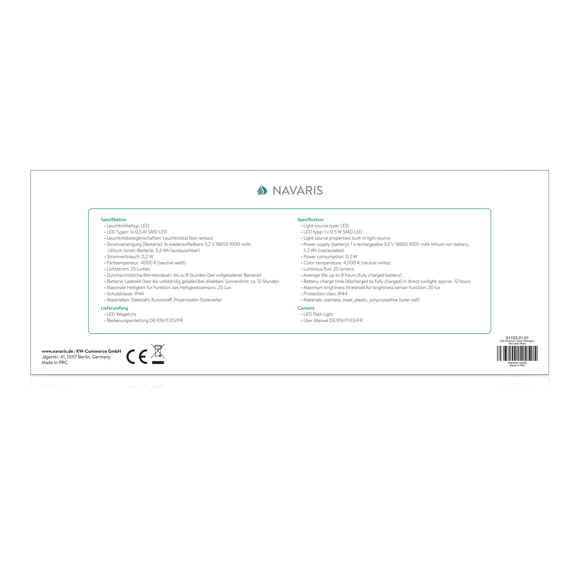 navaris-lighting-led-solar-wegelicht-65-3-cm-neutralwei image 7