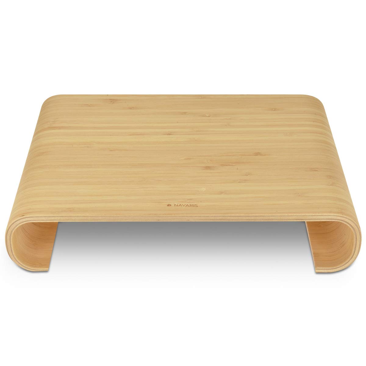 navaris-monitorst-nder-bambusholz-hellbraun-schreibtisch-aufsatz image 5