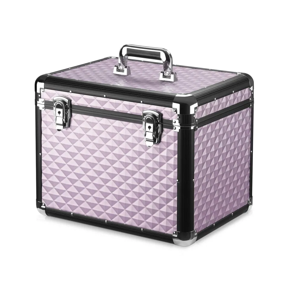 navaris-travel-putzbox-putzkasten-f-r-pferde-abschlie-bar-aluminium image 1
