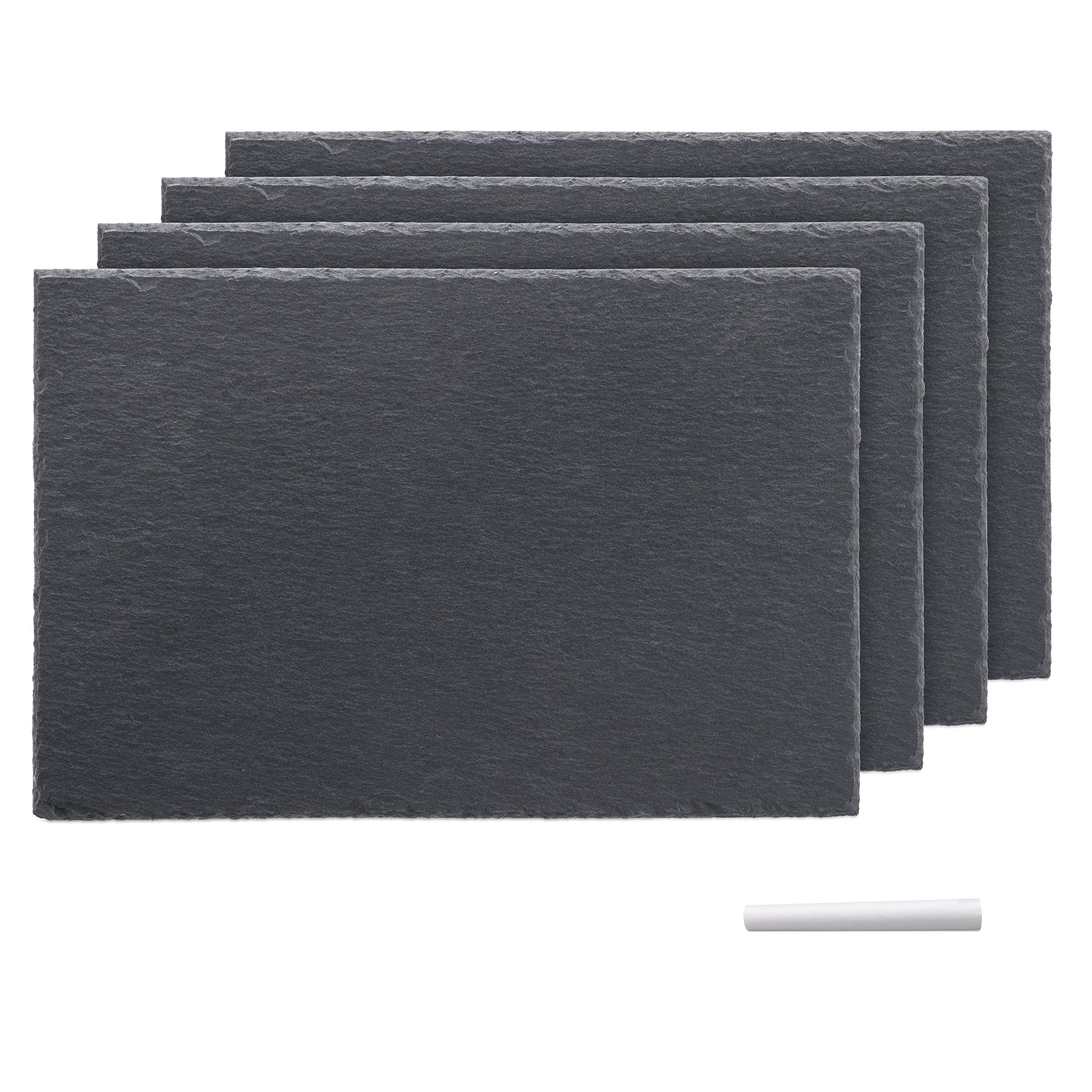 navaris-kitchen-schieferplatte-30x20cm-4er-set-anthrazit image 1