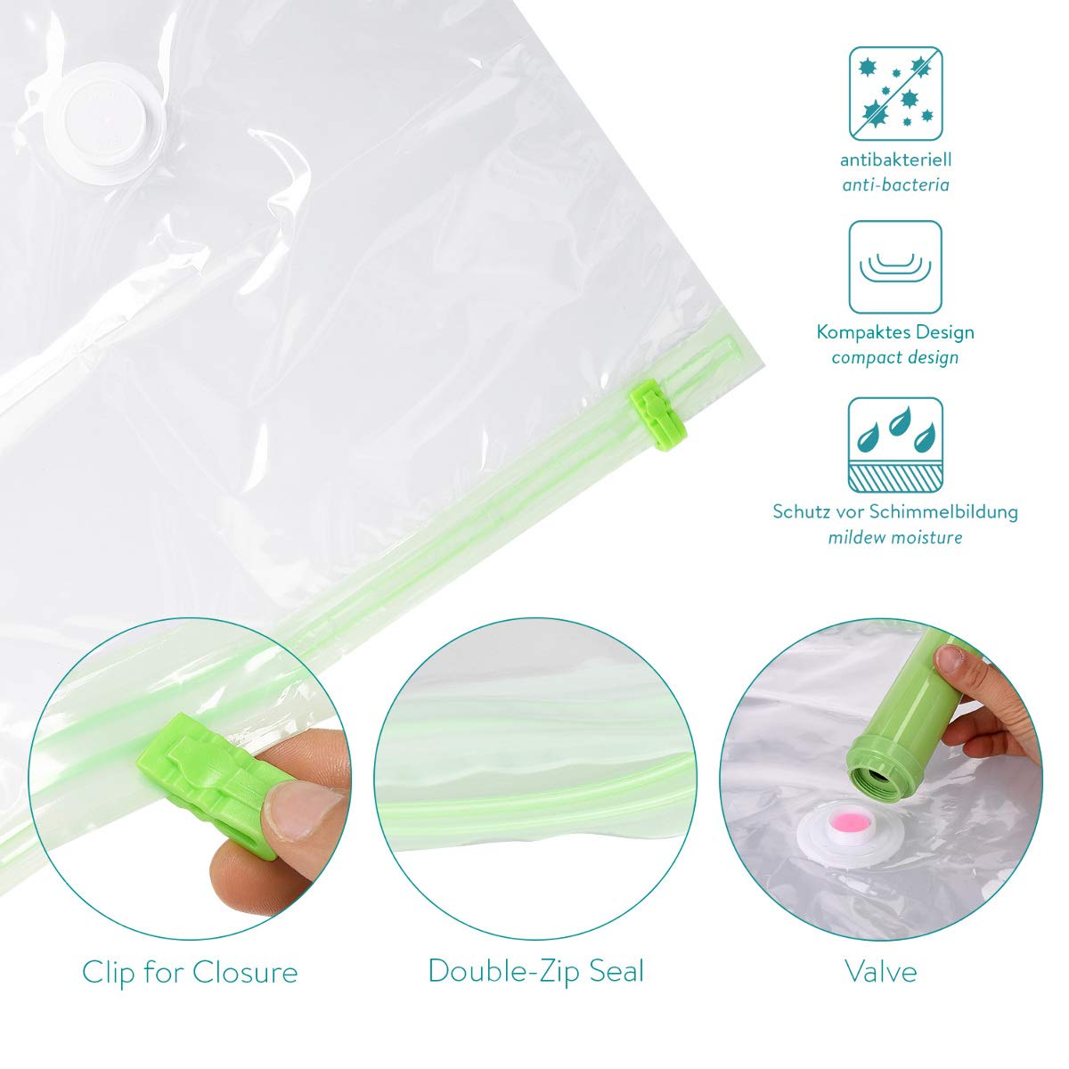 navaris-travel-vakuumbeutel-10er-set-ohne-pumpe-transparent image 4