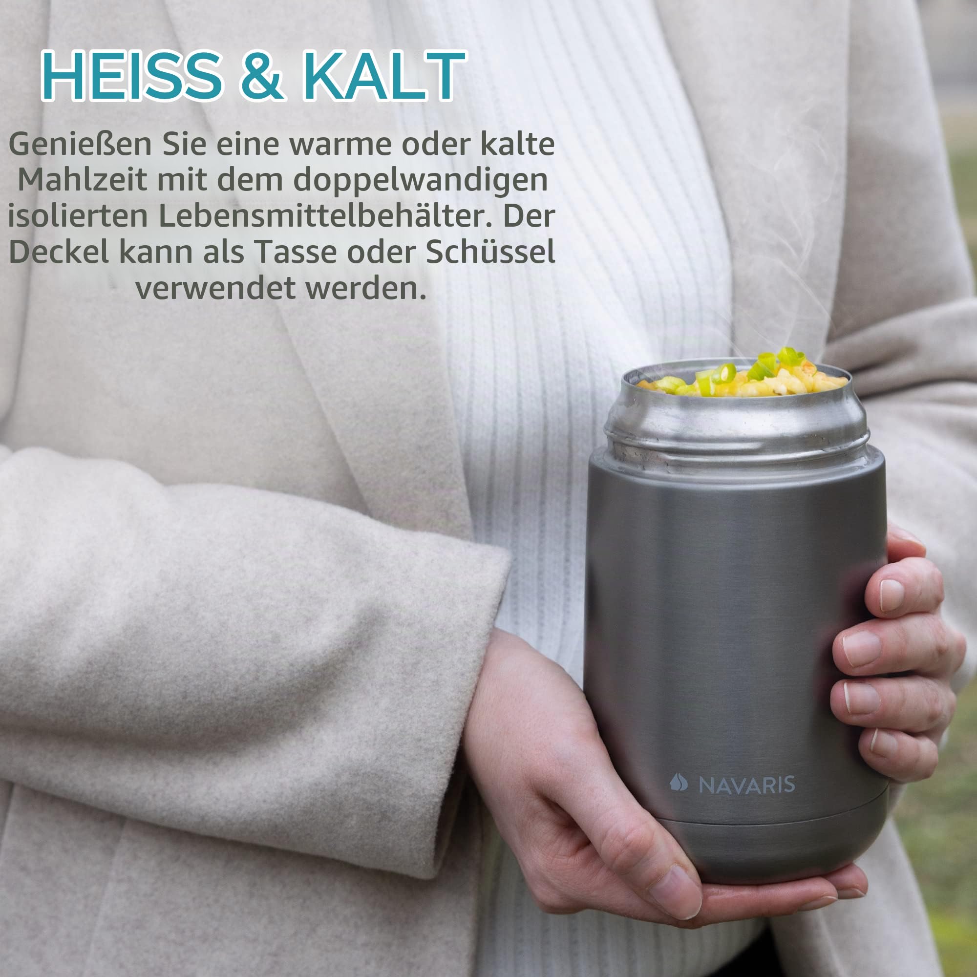navaris-kitchen-thermobeh-lter-650ml-edelstahl-grau image 5