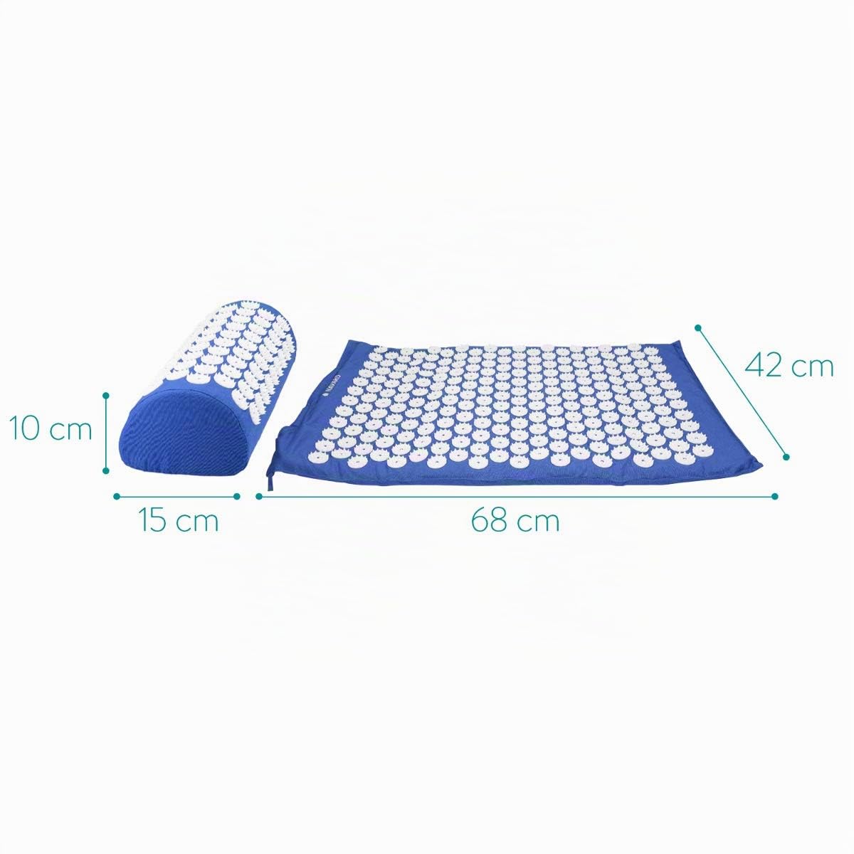 navaris-akupressurmatte-set-2in1-nadelmatte-blau-mit-kissen image 4