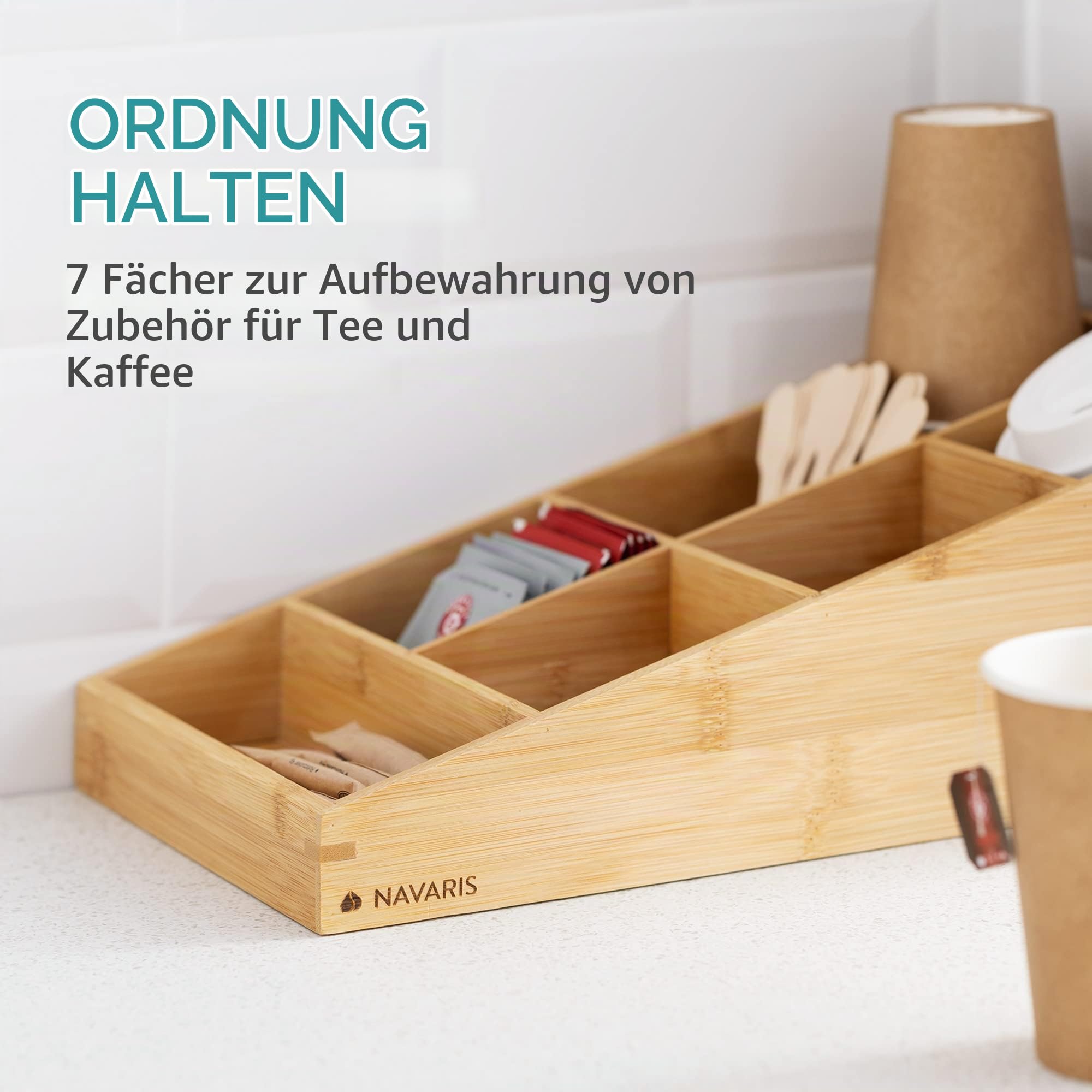 navaris-kaffee-organizer-bambus-7-f-cher-kaffeebar image 3