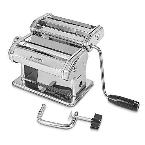 navaris-kitchen-nudelmaschine-manuell-stahl-f-r-spaghetti image 8