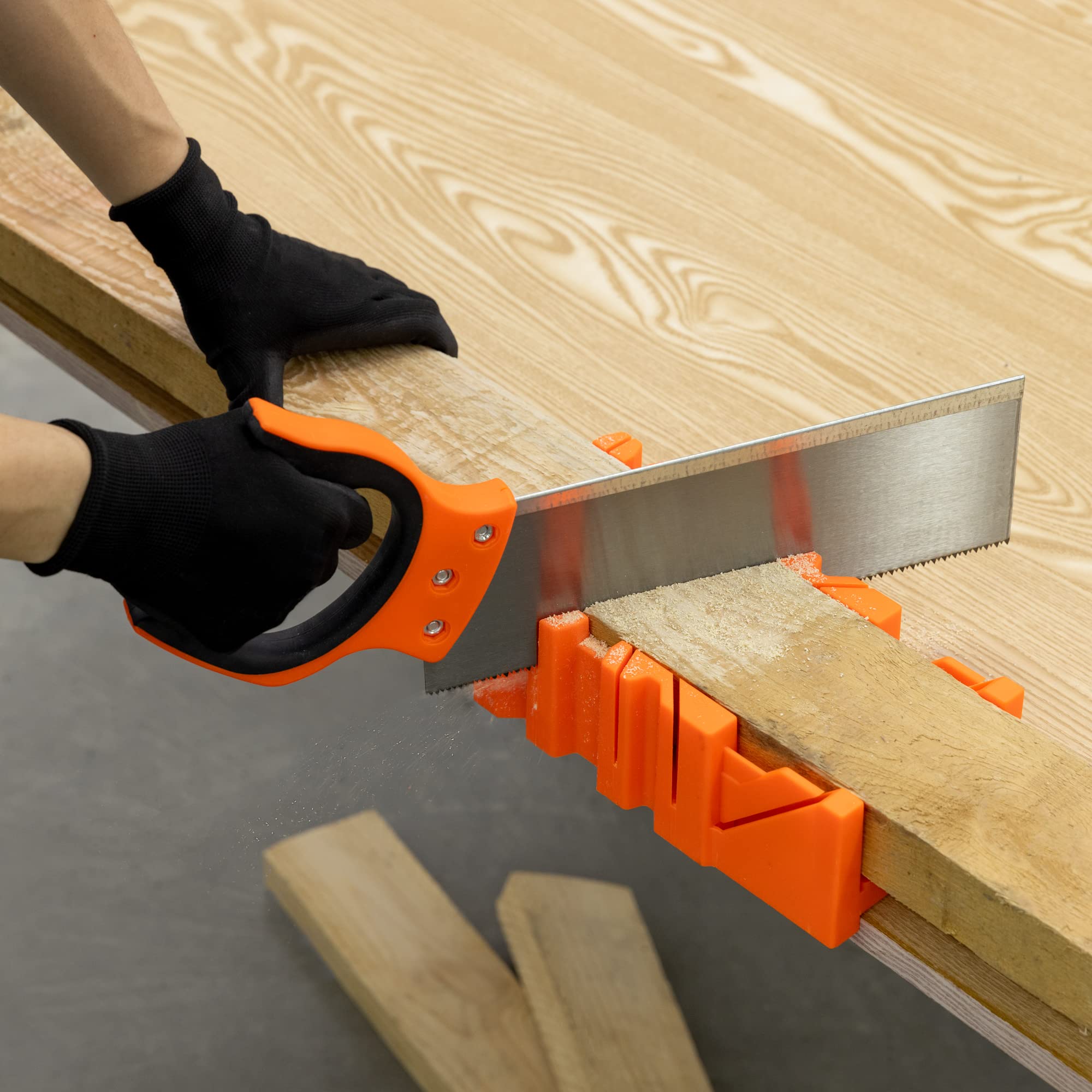 navaris-gehrungslade-mit-hands-ge-set-orange-90-45-grad image 2
