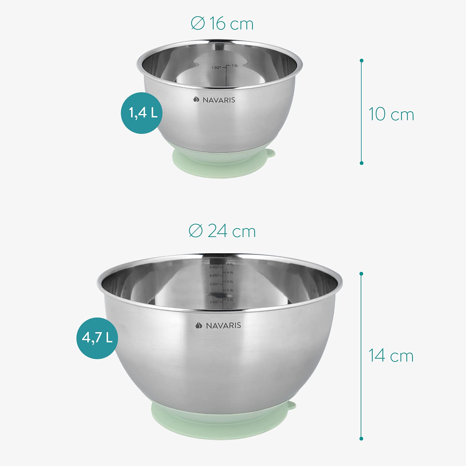 navaris-kitchen-r-hrsch-ssel-edelstahl-2er-set-mintgr-n-saugnapf image 6