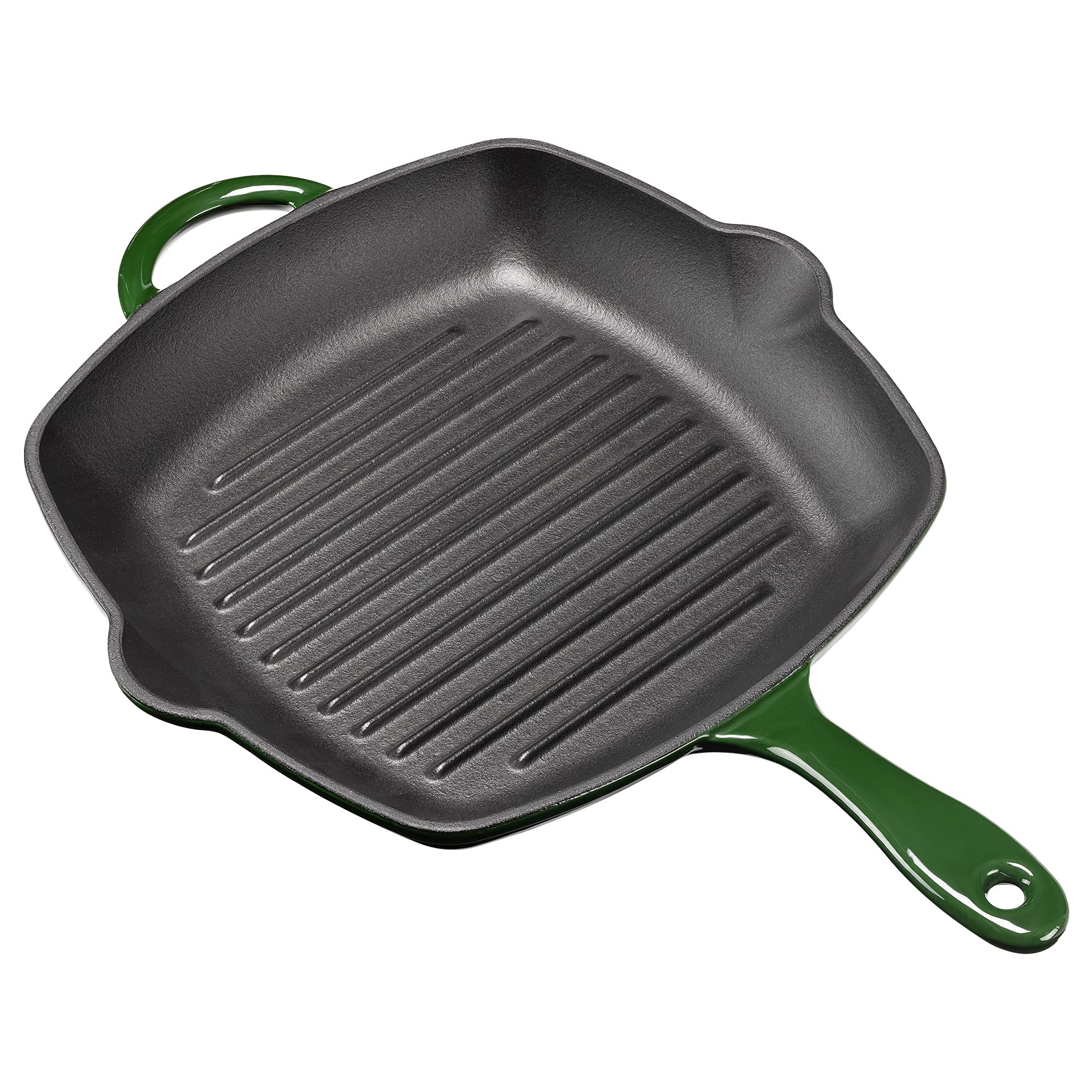 navaris-kitchen-grillpfanne-gusseisen-21-cm-emailliert image 1