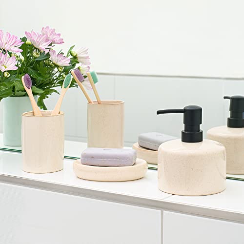 navaris-beauty-badezimmer-set-3-teilig-sandoptik-keramik image 8