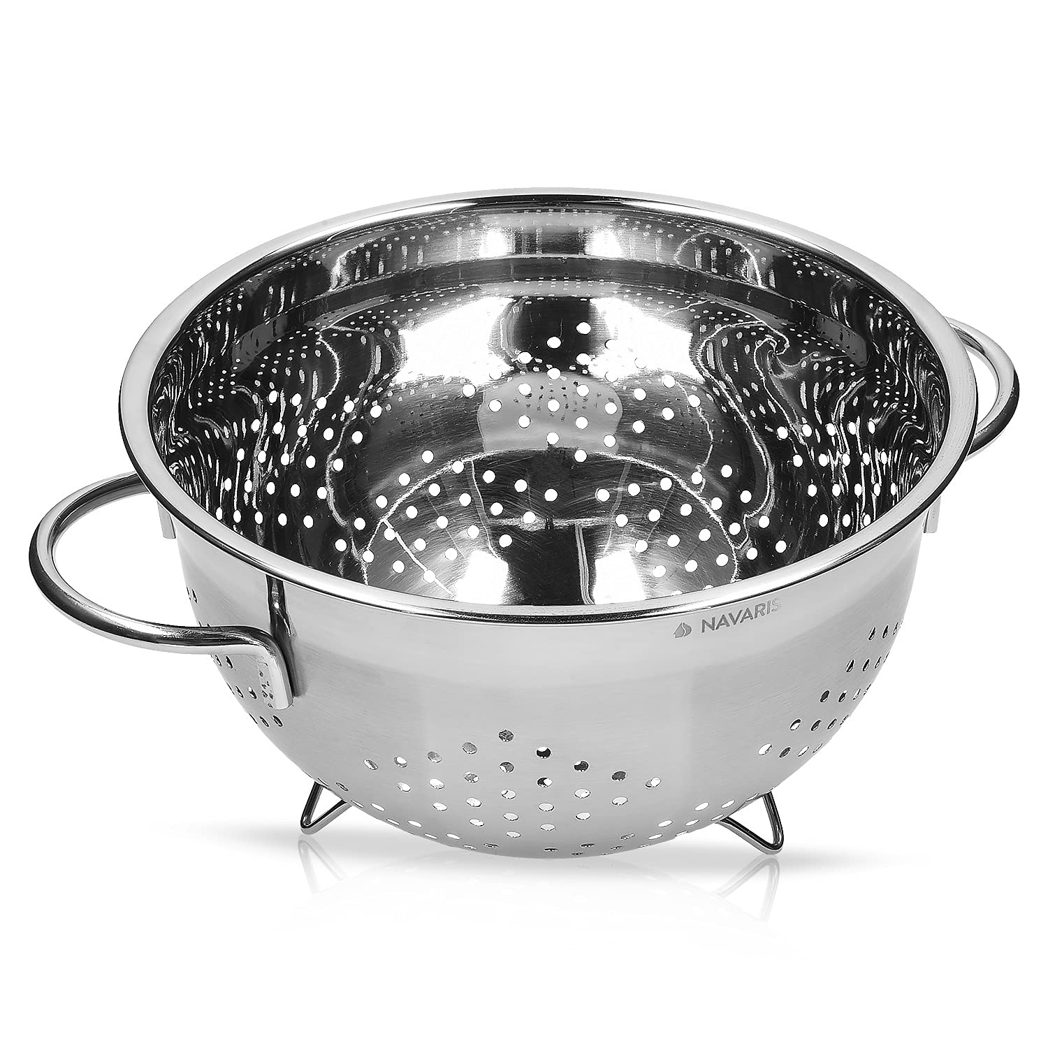 navaris-nudelsieb-edelstahl-24-cm-seiher-mit-f-en image 8