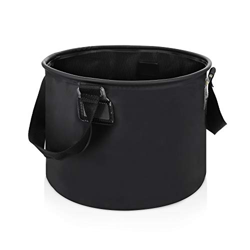 navaris-faltsch-ssel-camping-15l-schwarz-faltbar-pvc image 8