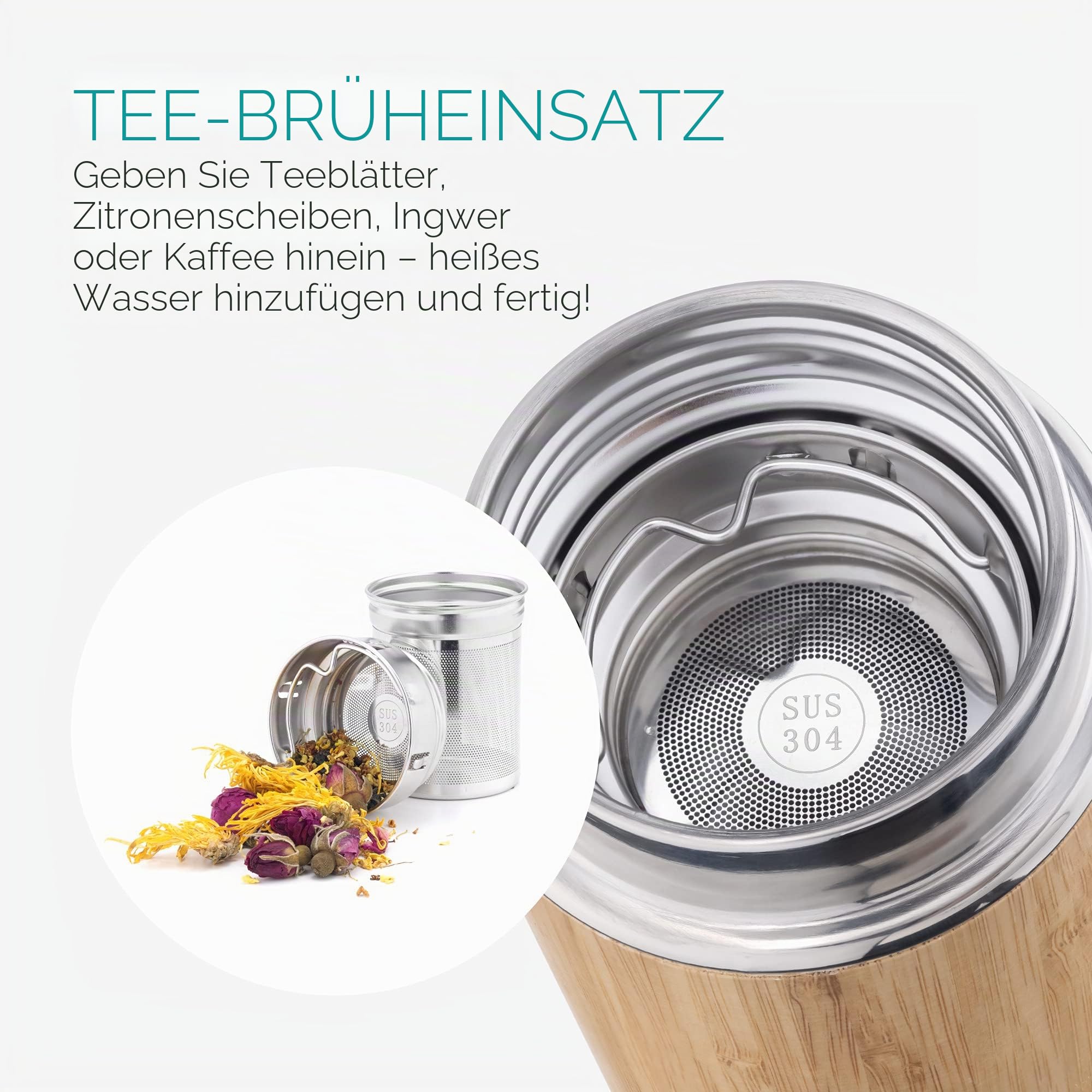 navaris-kitchen-teeflasche-edelstahl-500ml-mit-sieb-bambus image 6