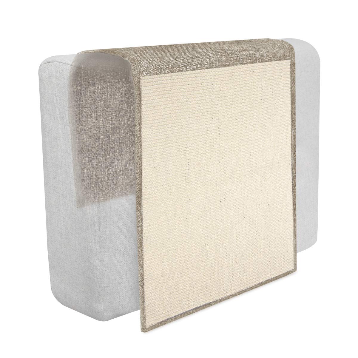 navaris-kratzmatte-katze-sisal-130x45cm-sofa-kratzschutz image 1