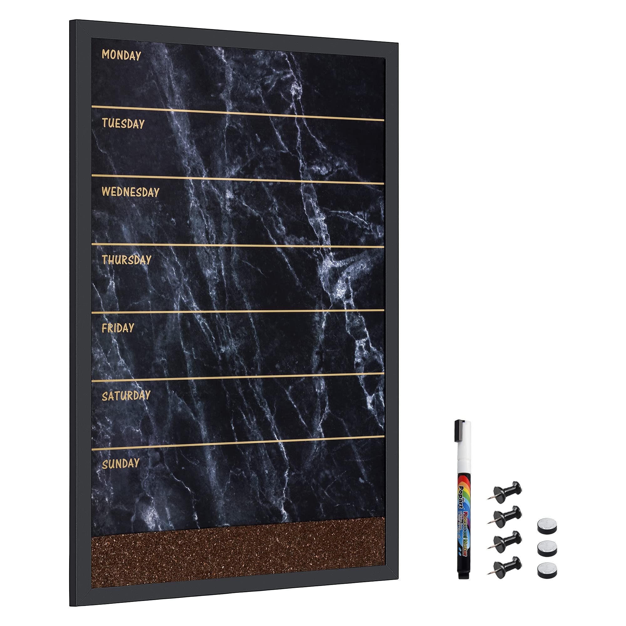 navaris-kombitafel-magnettafel-pinnwand-60x40-mit-zubeh-r image 8